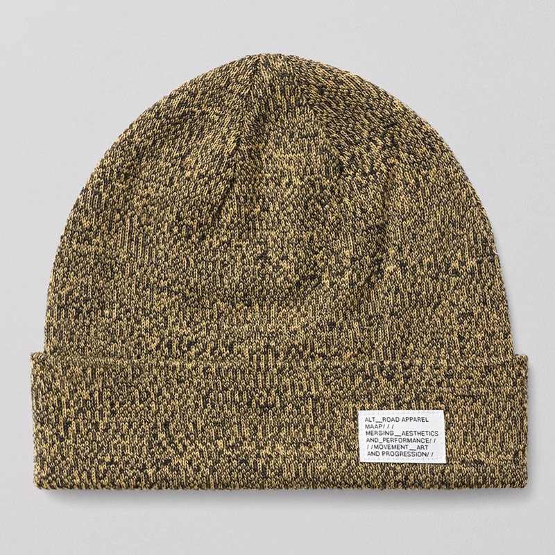 Cappellino invernale Maap Alt_Road Merino - Giallo
