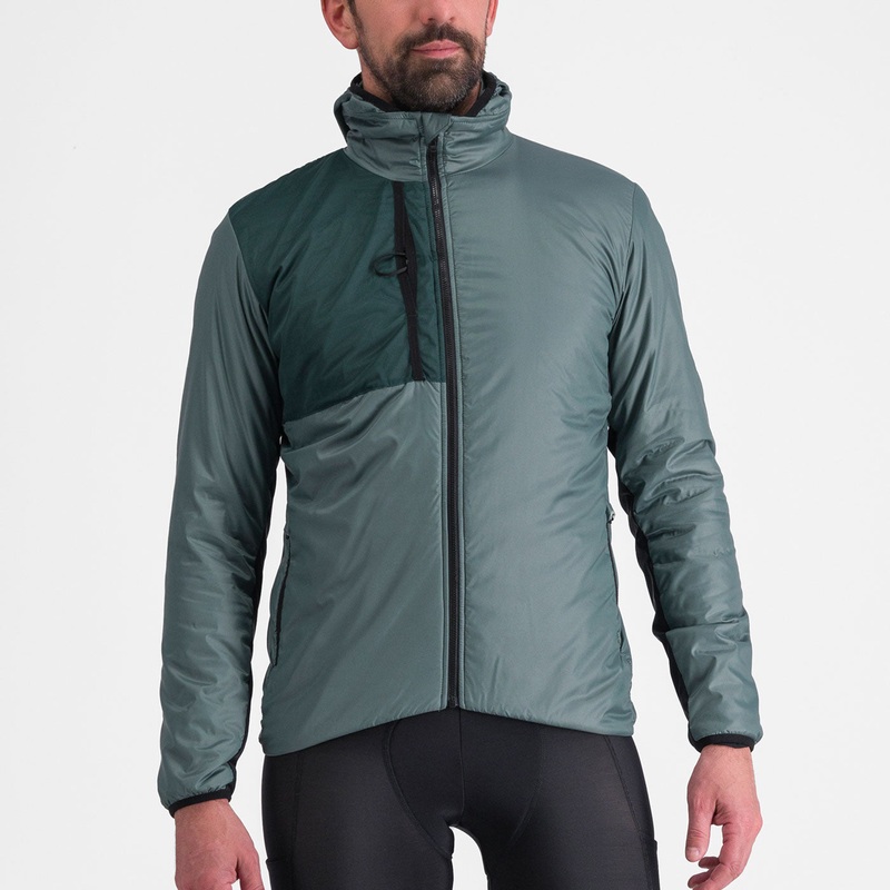 Giacca Sportful Supergiara Puffy - Verde