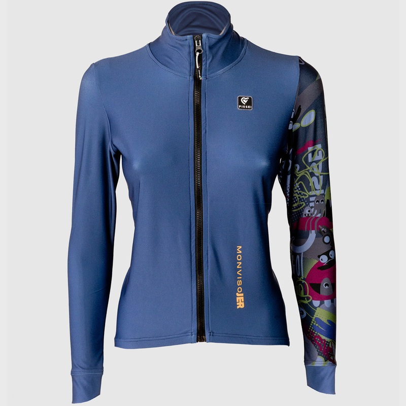 Maglia maniche lunghe donna Pissei Monviso - Cartoon