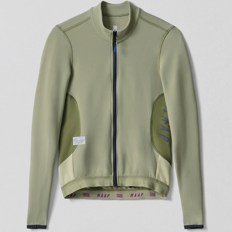 Maglia maniche lunghe Maap Alt_Road - Verde chiaro