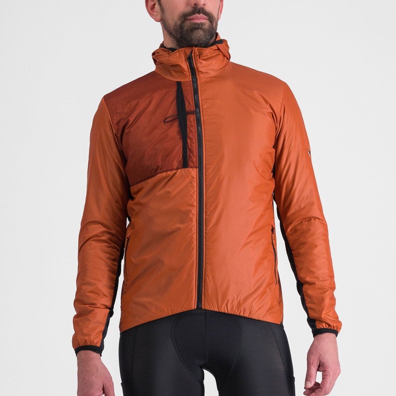 Giacca Sportful Supergiara Puffy - Arancio