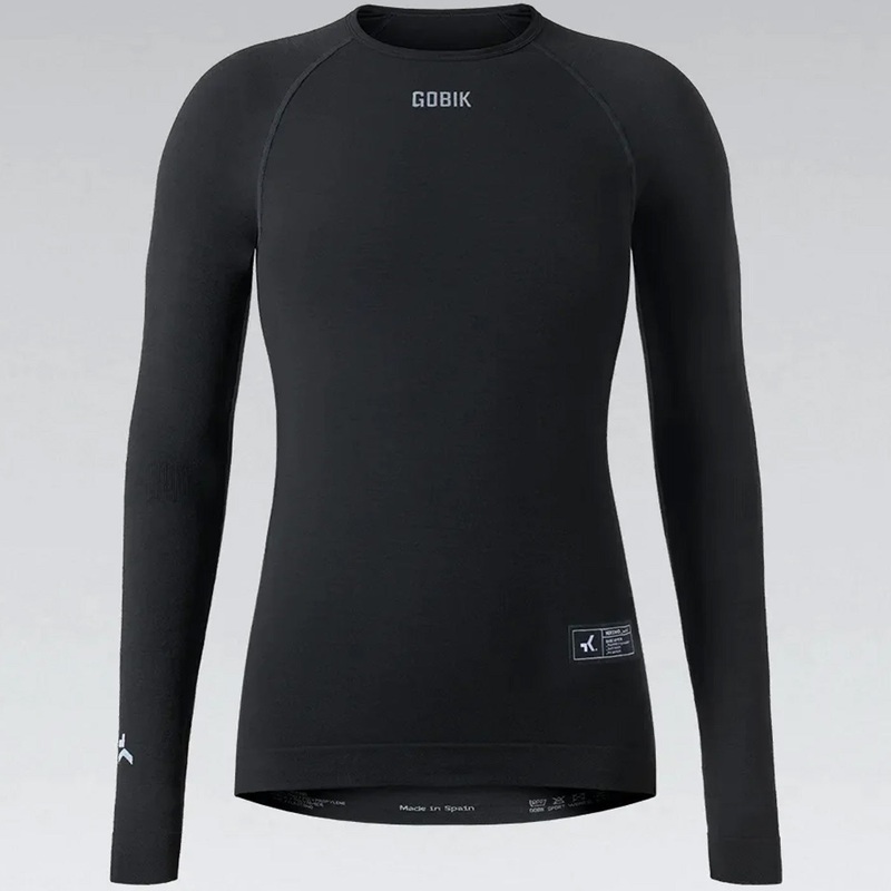 Maglia intima maniche lunghe donna Gobik Winter Merino - Grigio