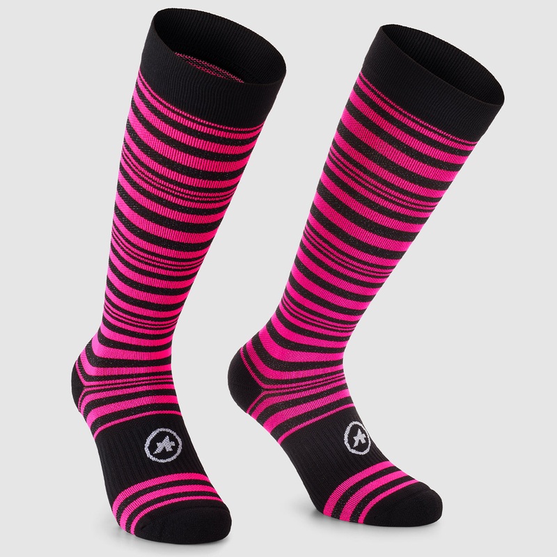 Calze donna Assos Spring Fall - Rosa fluo