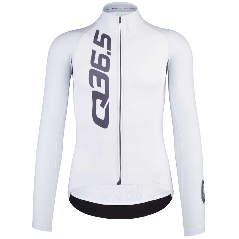 Maglia donna maniche lunghe Q36.5 R2 Signature - Bianco