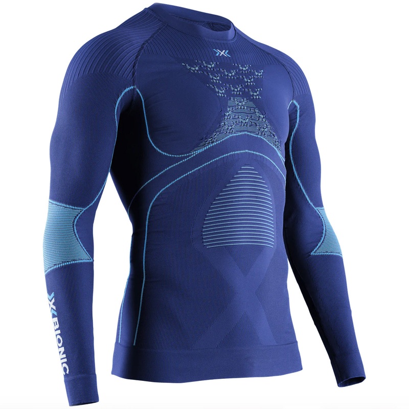 Maglia intima maniche lunghe X-Bionic Energy Accumulator 4.0 Round - Blu