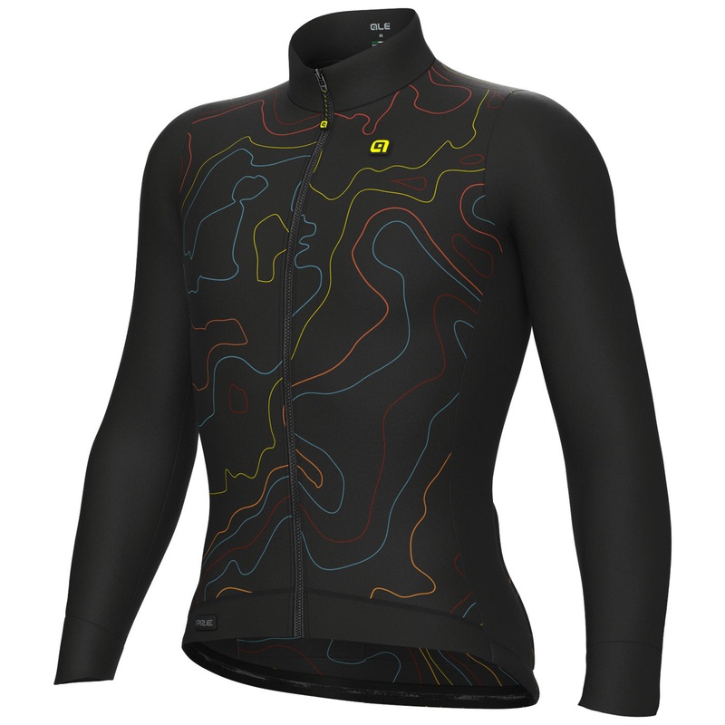 Maglia maniche lunghe Ale PR-E Top - Nero