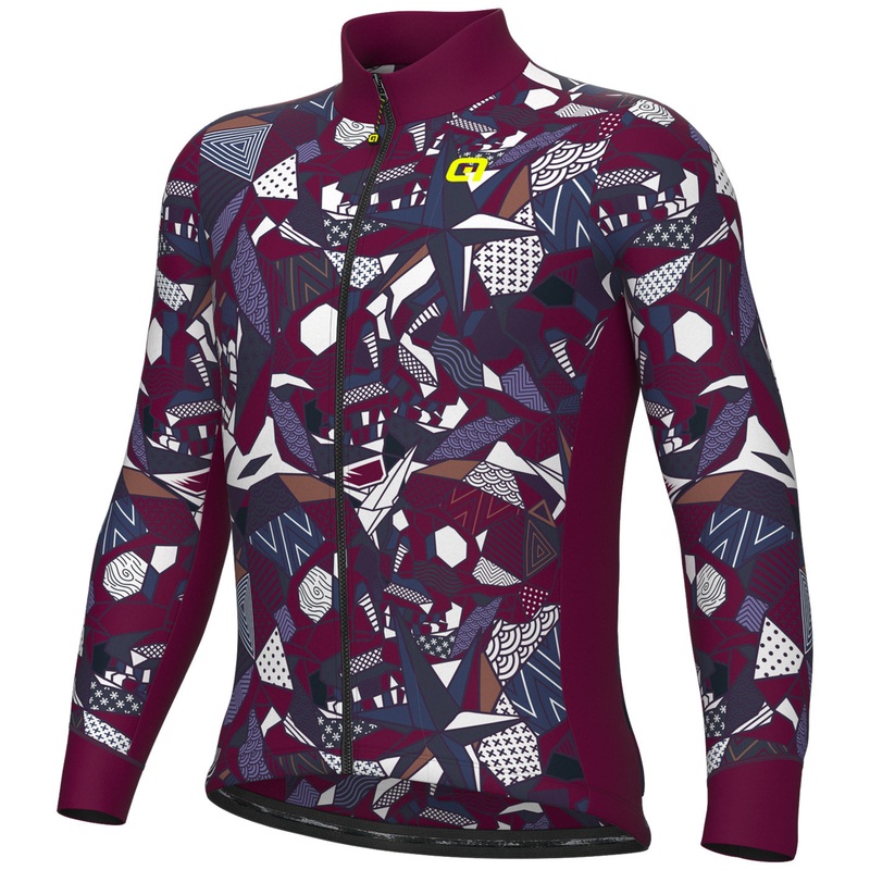 Maglia maniche lunghe Ale PRAGMA Over - Bordeaux