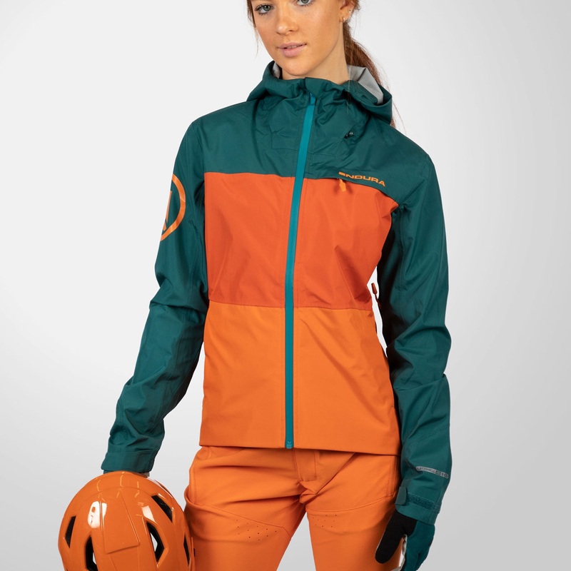 Giacca donna Endura SingleTrack 2 - Arancio