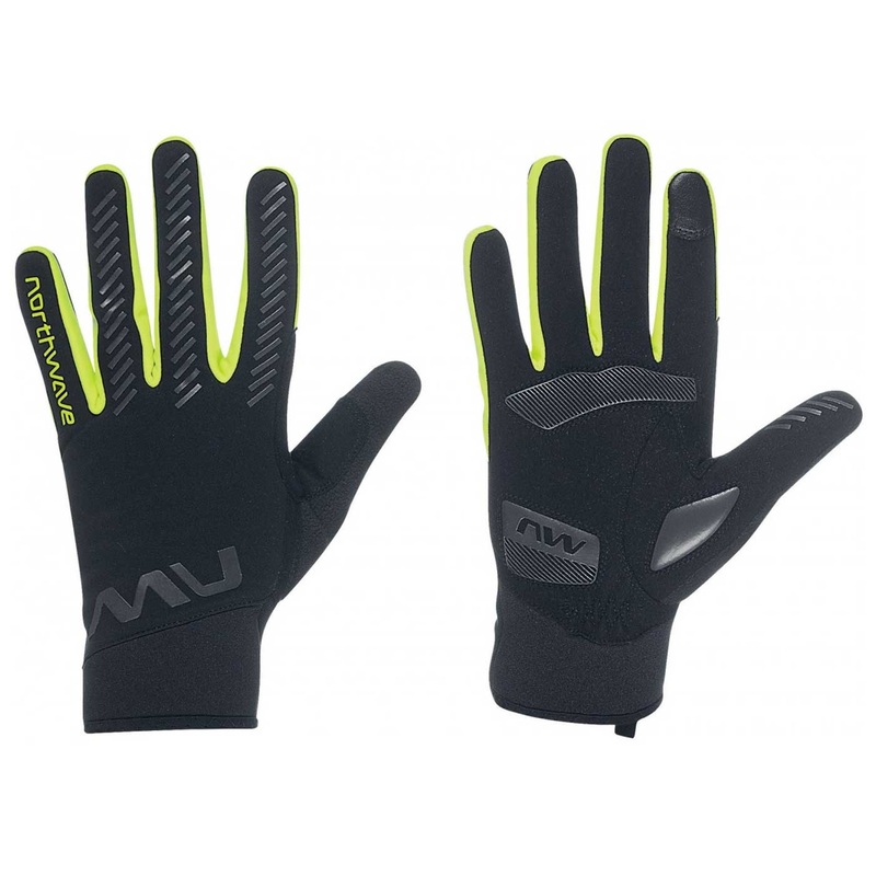 Guanti Northwave Active Gel - Nero giallo