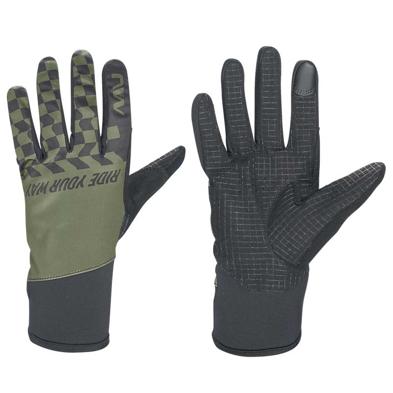 Guanti Northwave Winter Active - Nero verde