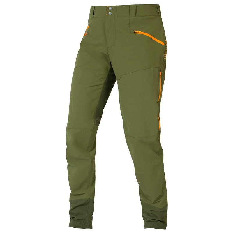 Pantaloni Endura SingleTrack Trouser 2 - Verde arancio