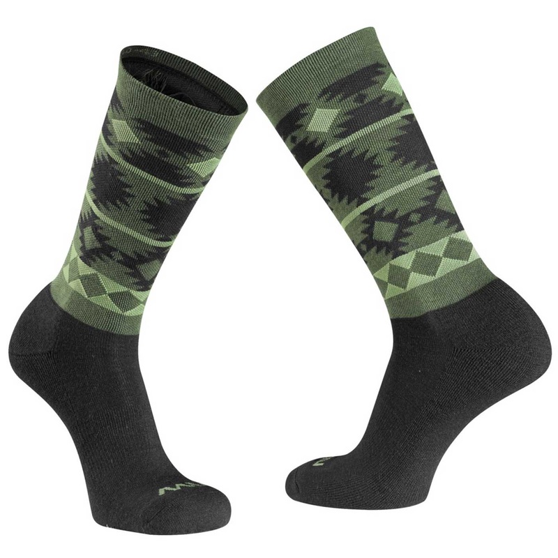 Calze Northwave Core Winter - Nero verde