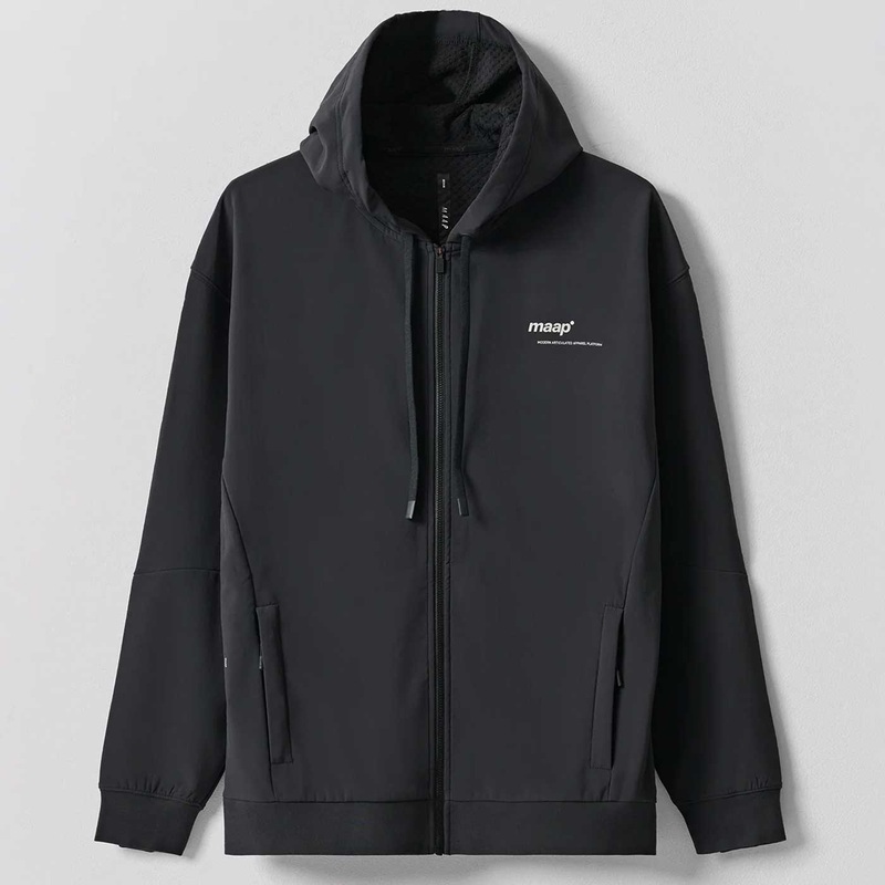 Felpa Maap Training Zip Hoodie - Nero