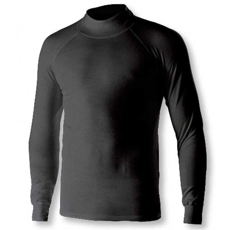 Maglia Intima maniche lunghe Biotex Lupetto Thermo+ - Nero