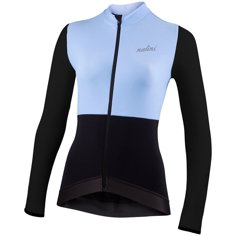Maglia maniche lunghe donna Nalini Warm Wrap - Azzurro