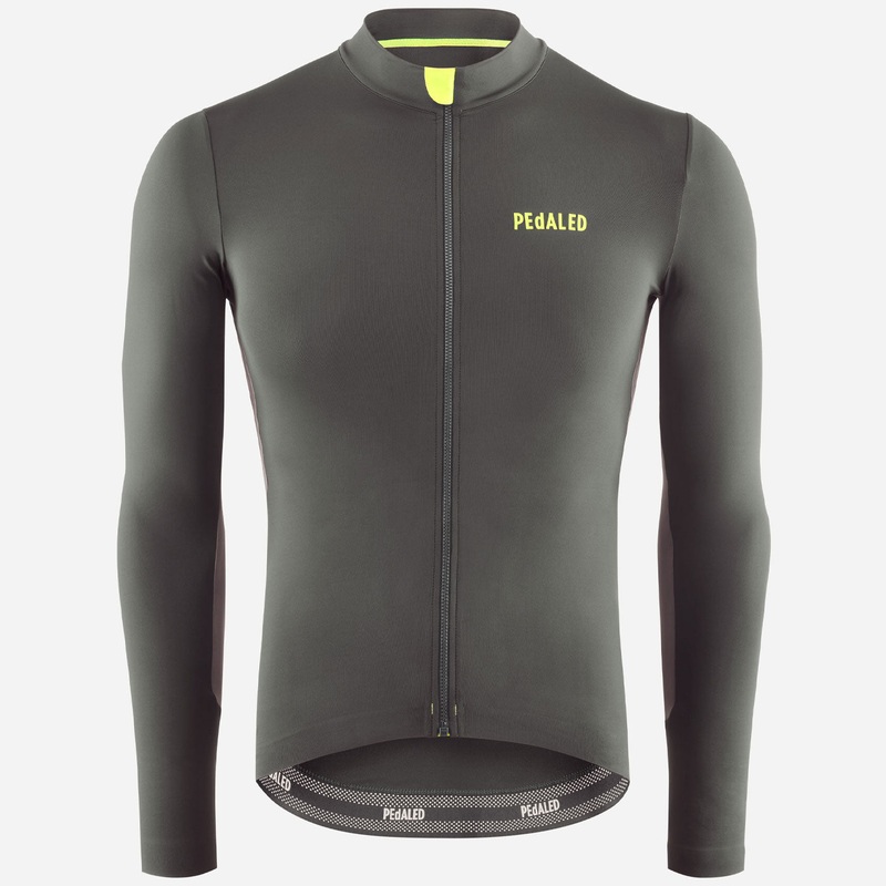 Maglia maniche lunghe Pedaled Element - Grigio