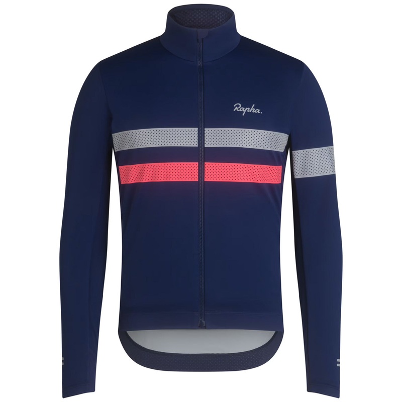 Maglia maniche lunghe Rapha Brevet Gore-Tex Infinuim - Blu