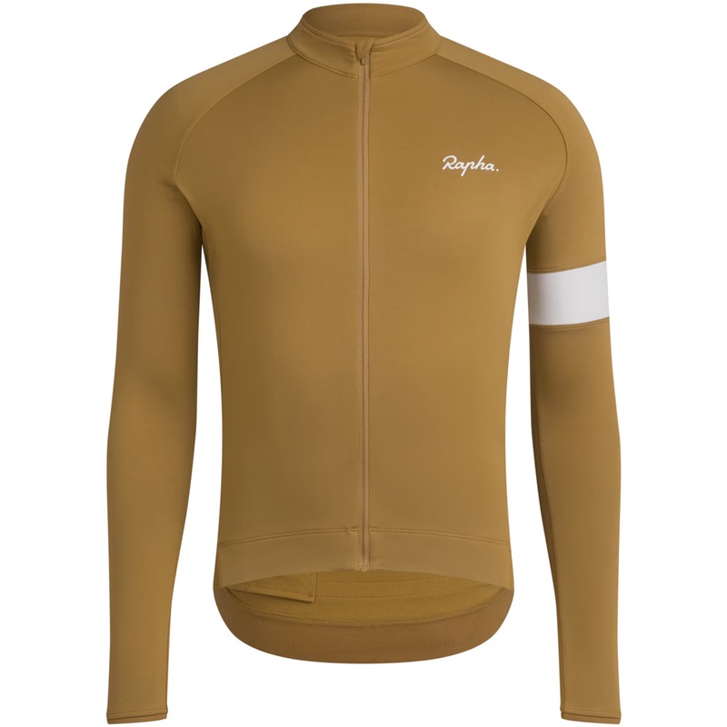 Maglia maniche lunghe Rapha Core - Oro