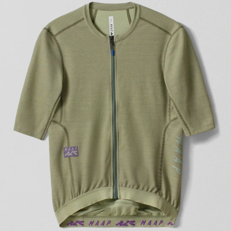 Maglia Maap Alt_Road 2.0 - Verde chiaro