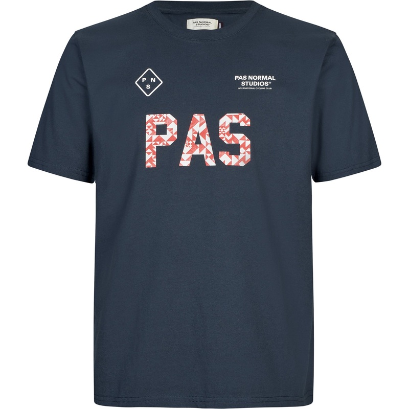 T-Shirt Pas Normal Studios Off-Race - Blu