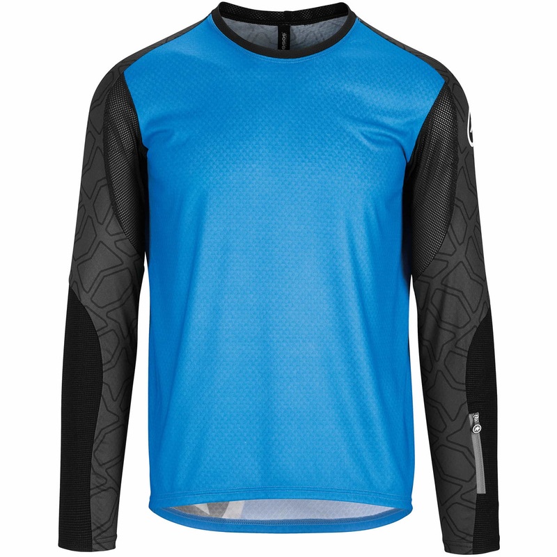 Maglia maniche lunghe Assos Trail LS - Blu
