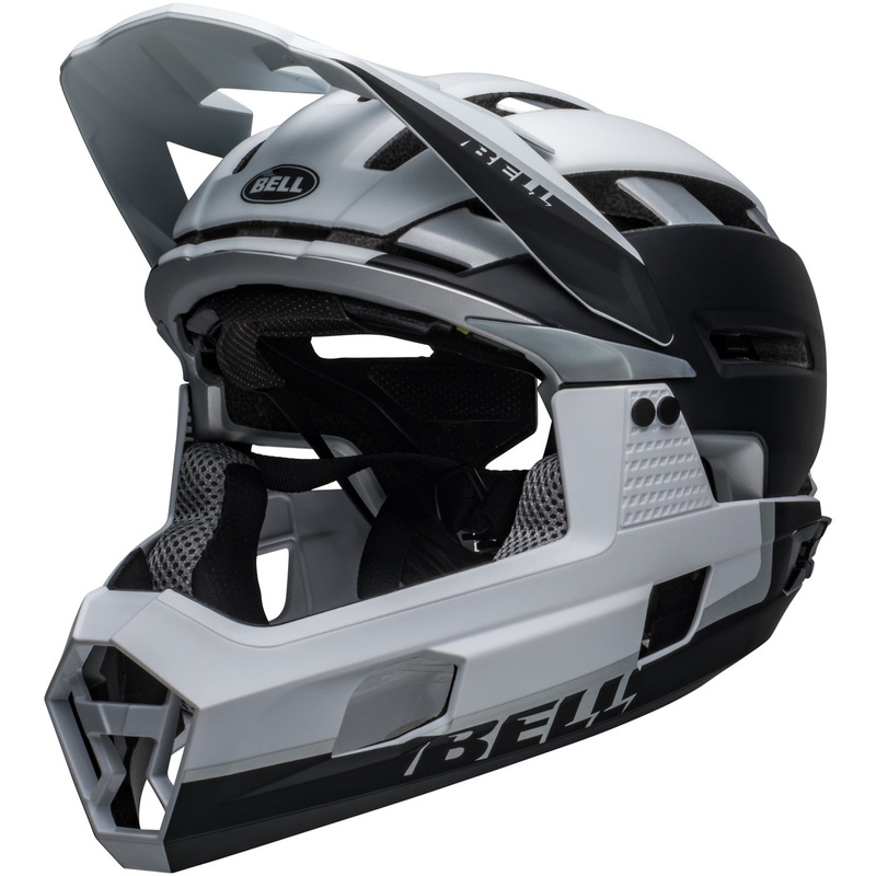 Casco Bell Super Air R Spherical Mips - Nero bianco