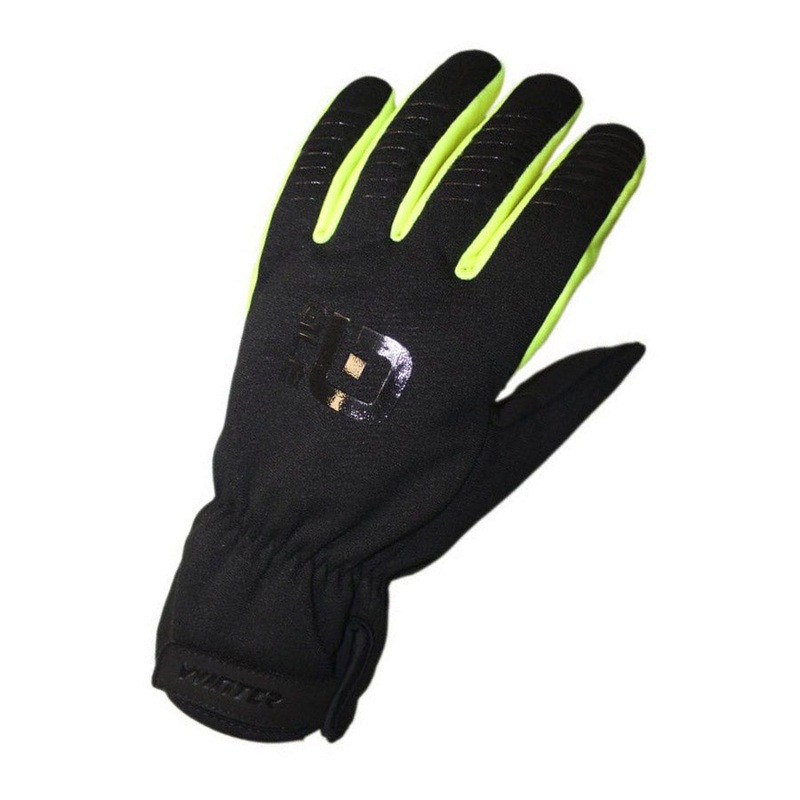 Guanti Ale Winter - Nero Giallo Fluo