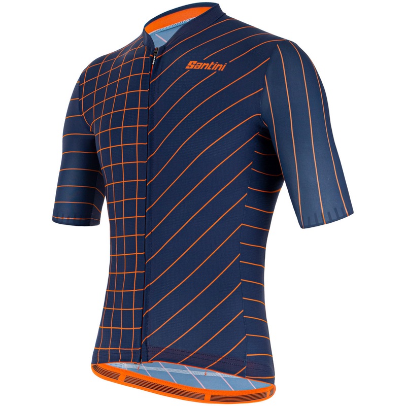 Maglia Santini Sleek Dinamo - Blu