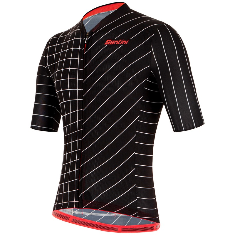 Maglia Santini Sleek Dinamo - Nero