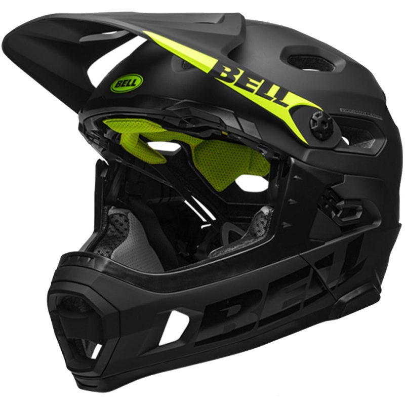 Casco Bell Super DH Spherical - Nero giallo