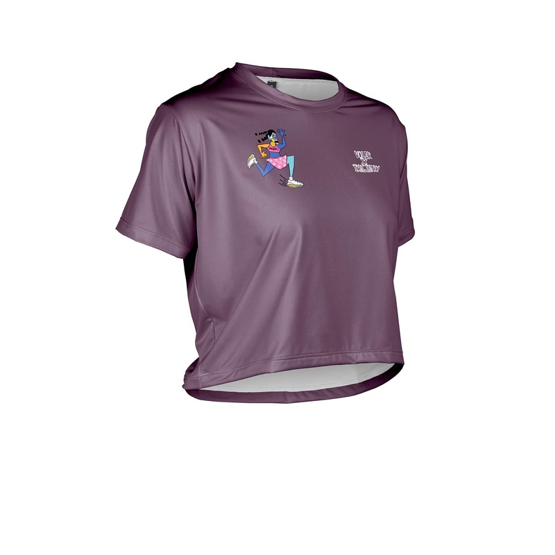 W. CROP TEE - IMAGINARY RUN CLUB